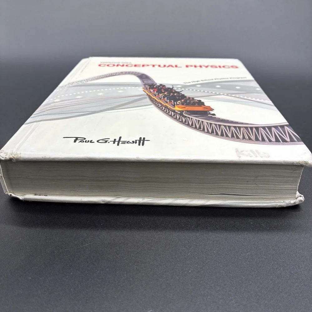 Prentice Hall Conceptual Physics Hardcover Paul G. Hewitt Textbook